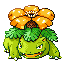 Venusaur's Pokémon Ruby Version and Pokémon Sapphire Version Shiny sprite