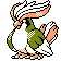 0018Pidgeot C Shiny.gif (5 KB) Pidgeot's Pokémon Crystal Version Shiny sprite