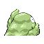 Grimer's Shiny back sprite