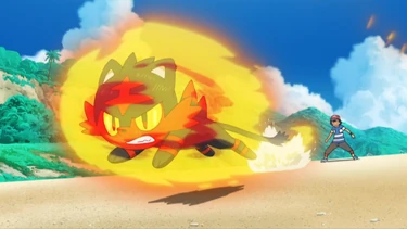 Using Flame Charge as Litten