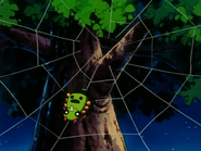 Spider Web being used by Officer Jenny's Spinarak.