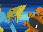 Manectric attacks Torkoal