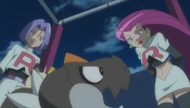 Team Rocket, having kidnapped a Tyrunt