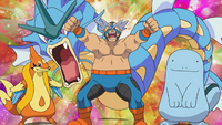 Crasher Wake in Pokémon the Series (anime)