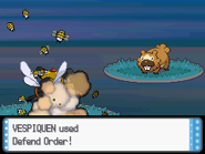 Defend Order depicted in Pokémon Diamond Version and Pokémon Pearl Version