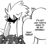 Shauna's first known Pokémon was this Furfrou, which she nicknamed Furry. She later happily groomed this Furfrou into a Heart Trim. but then after the Battle between Yveltal and Xerneas, Furfrou then became lost, Along with Trevor's Pokédex and Fennekin. Shauna says she will find Furfrou.