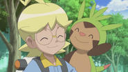 Clemont and Chespin