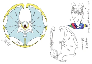 Second concept art of Lunala.
