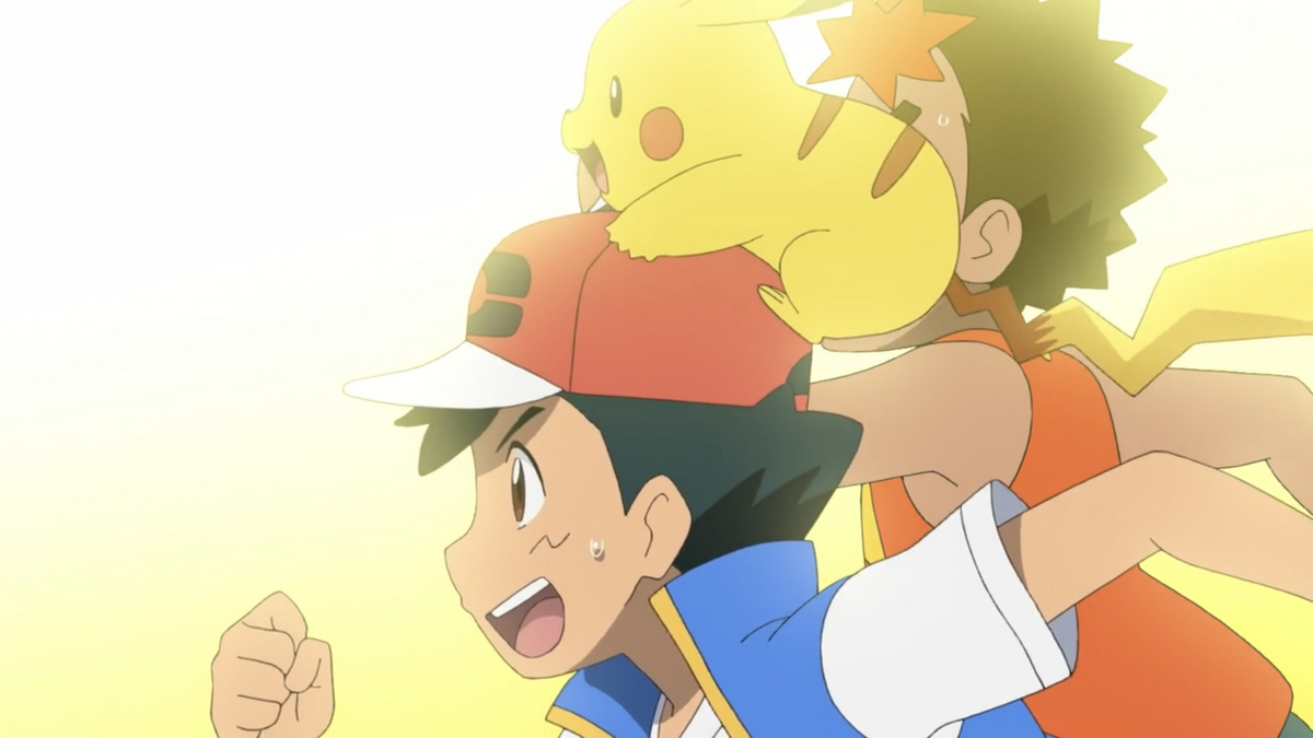 ASH RETURNS TO ALOLA! Goh finds out Ash is CHAMPION!