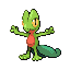 Treecko's Ruby and Sapphire sprite