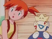 Misty tells Ash not to get used to her kindness