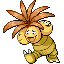 Exeggutor's Pokémon Ruby Version and Pokémon Sapphire Version Shiny sprite