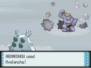 Avalanche depicted in Generation IV