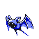 0041Zubat Yl.png (3 KB) Zubat's Pokémon Yellow Version: Special Pikachu Edition sprite