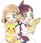 Chloe and Mika.png (226 KB) Chloe and her friend Mika