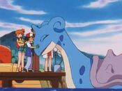 Ash re-unites with Lapras