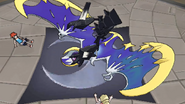 Necrozma absorbing Lunala