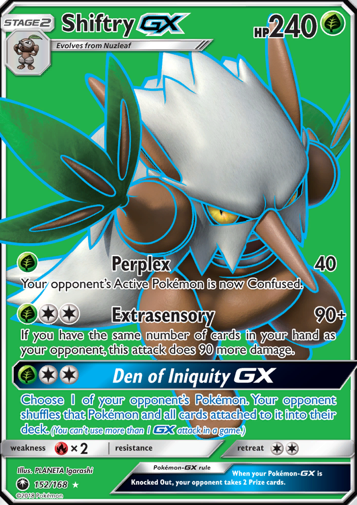 Shiftry Gx Celestial Storm Pokemon Wiki Fandom