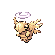 Shedinja's Pokémon Diamond Version and Pokémon Pearl Version Shiny sprite