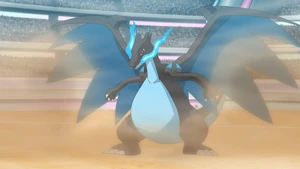 Alain's Mega Charizard X.