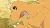 Dragonite is knocked out