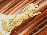 Ninetales was the first Pokémon Blaine used in his Gym Battle with Ash. It easily defeated his Squirtle with Fire Spin.