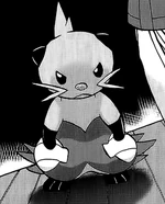 Dewott is Blake's first Pokémon. Blake and Dewott first met at the International Police Headquarters, it was one of the Pokémon offered to Blake.