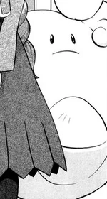 Cheryl used Blissey to battle other trainers. It was later used to fight Mars and her Pokémon in the Distortion World.