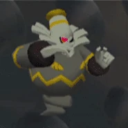 Dusknoir Idle (BR).gif (791 KB) Idle animation in Battle Revolution.