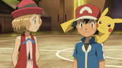 Serena and Ash