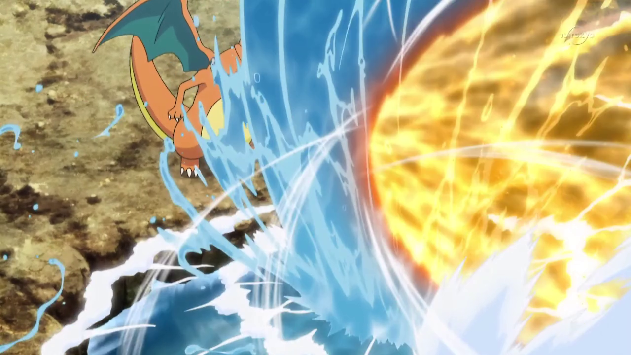 Charizard used Mega Punch, It is super effective! : r/pokemon