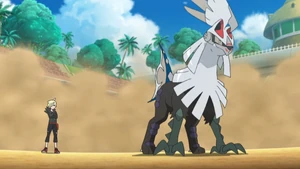 Gladion's Silvally as a Rock-type.