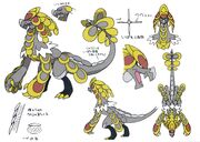 Concept artwork of Kommo-o.
