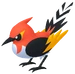 0662Fletchinder Pokémon HOME