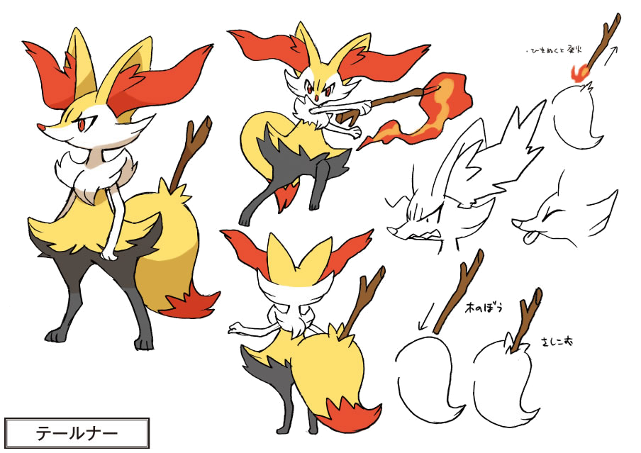 Braixen Pokemon Evolution