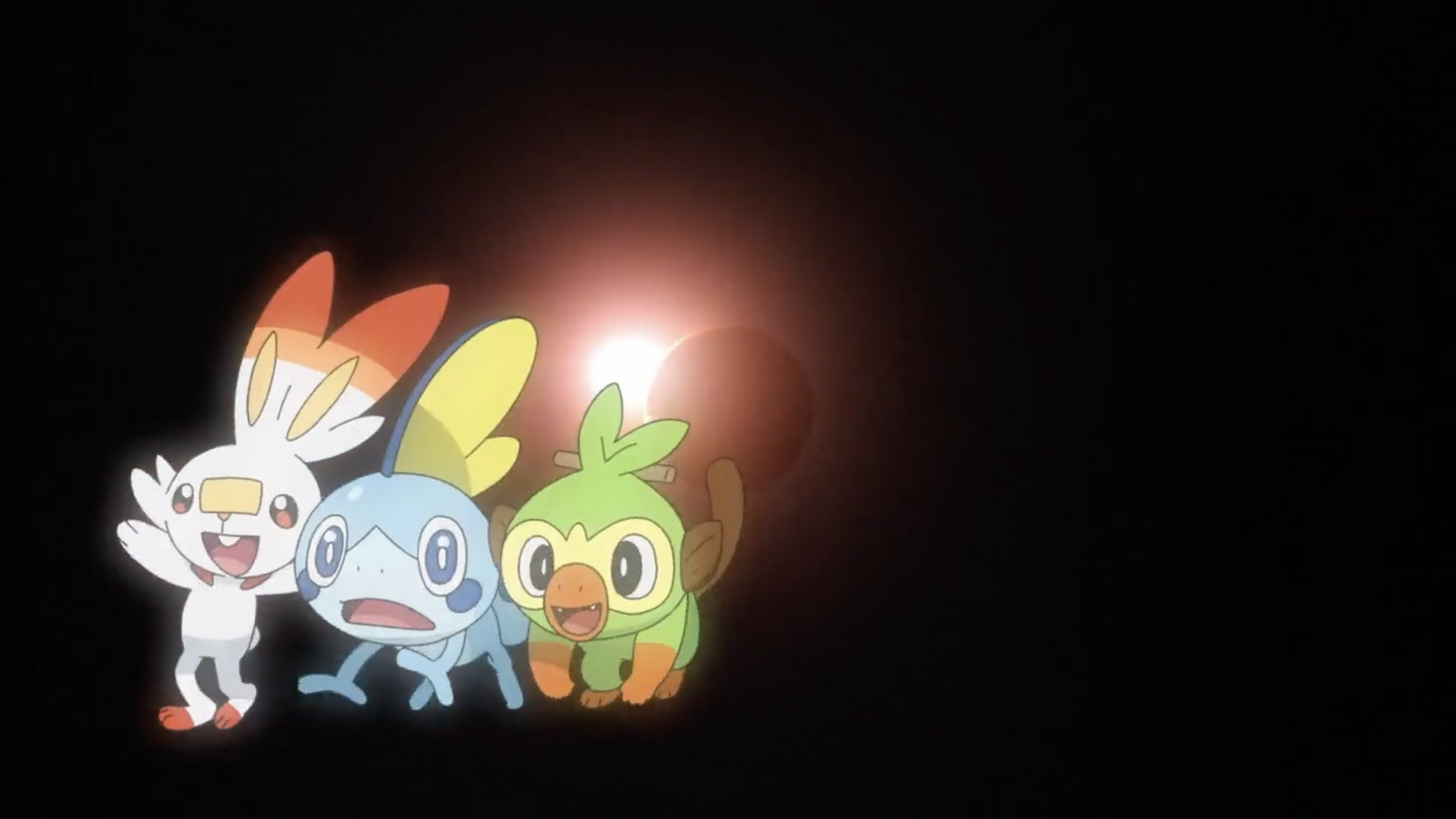 Pokemon Galar starters