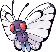 012Butterfree Pokemon Mystery Dungeon Red and Blue Rescue Teams