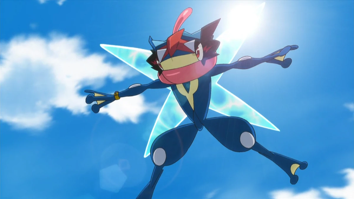 Greninja Anime Pokemon Wiki Fandom