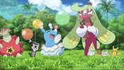 SM110 Brionne and Tsareena Dancing