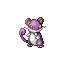 Rattata's Pokémon Ruby Version and Pokémon Sapphire Version sprite