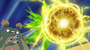 Pikachu's Electro Ball counters Venoshock