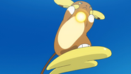 Focus Blast being used by Hau's Raichu.