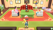 Pokémon Fan Club inside (Let's Go series)