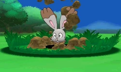 Dig depicted in Pokémon X and Pokémon Y