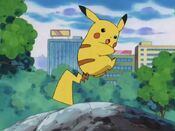 Pikachu still hasn't mastered Iron Tail yet