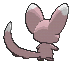 Minccino's Shiny back sprite