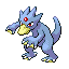 Golduck's FireRed and LeafGreen sprite