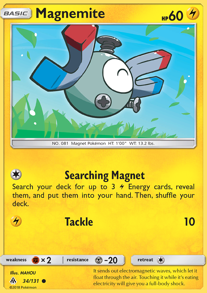 Magnemite Forbidden Light Pokemon Wiki Fandom