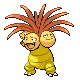 Exeggutor's Pokémon HeartGold Version and Pokémon SoulSilver Version Shiny sprite