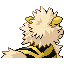 Arcanine's back shiny sprite